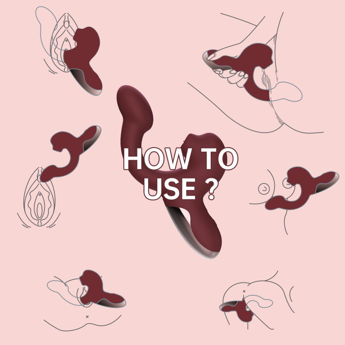 Magic Motion – Magic Ponder Vibrator met Lick & G-Spot Functie – Rood - Afbeelding 11
