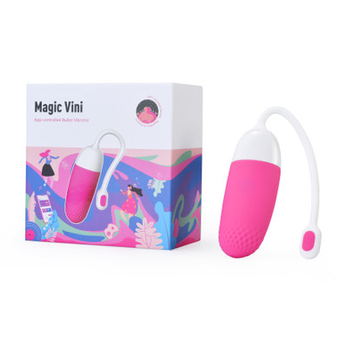 Magic Motion - Vini App-Controlled Vibrating Egg - Pink/White - EasyToys Magic Motion - Vini App-Controlled Vibrating Egg - Pink/White - EasyToys