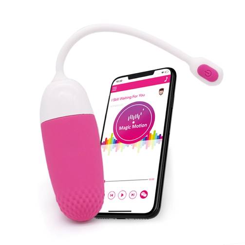 Magic Motion - Vini App-Controlled Vibrating Egg - Pink/White Magic Motion - Vini App-Controlled Vibrating Egg - Pink/White