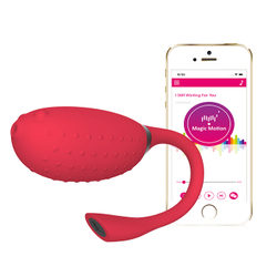 Magic Motion - Fugu Smart Wearable Vibrator - Red Magic Motion - Fugu Smart Wearable Vibrator - Red