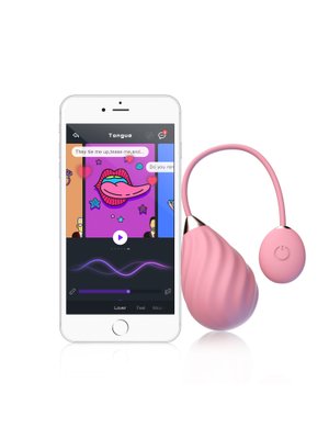 Magic Sundae App Controlled Vibratie Eitje - Roze