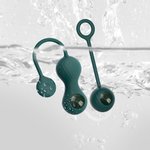 Magic Motion - Duo Smart Kegel Vibrator met Gewichtenset - Groen