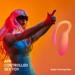 Magic Motion - Flamingo Max Vibrerend Ei en Kegeltrainer in 1  - Oranje
