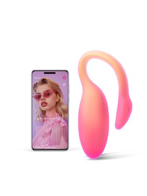 Magic Motion - Flamingo Max Vibrerend Ei en Kegeltrainer in 1  - Oranje