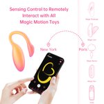 Magic Motion - Flamingo Max Vibrerend Ei en Kegeltrainer in 1  - Oranje