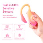 Magic Motion - Flamingo Max Vibrerend Ei en Kegeltrainer in 1  - Oranje