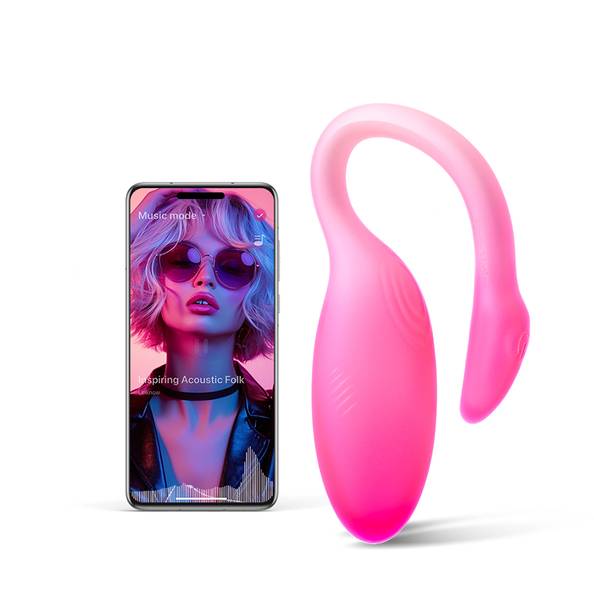 Magic Motion - Flamingo Max Vibrating Egg & Kegel Trainer in One - Pink Magic Motion - Flamingo Max Vibrating Egg & Kegel Trainer in One - Pink