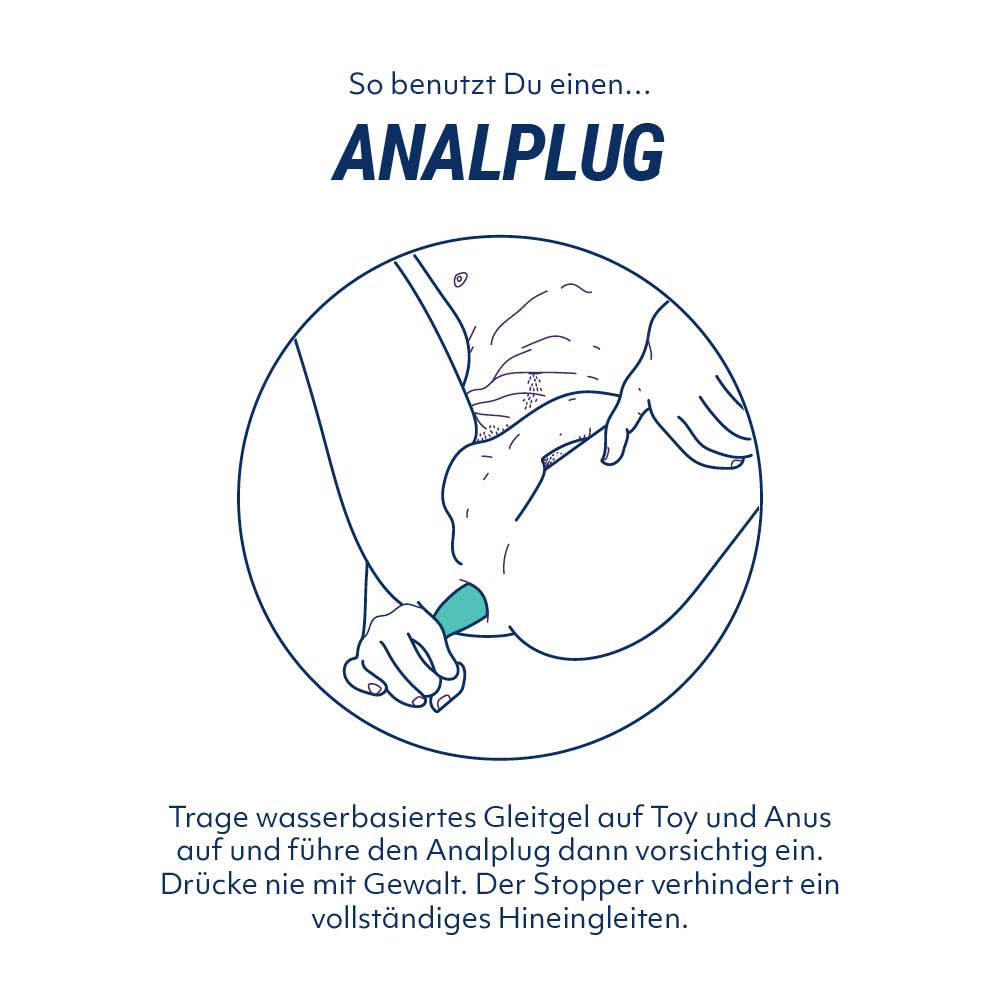 Inflatable Butt Plug With Vibration - Afbeelding 2