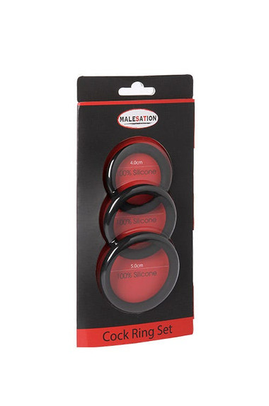 Malesation Cock Ring Set von Malesation online bei Amorelie kaufen. -  AMORELIE