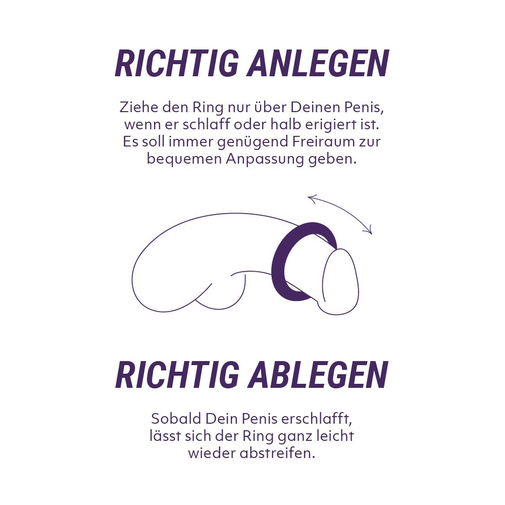 penisring richtig anziehen Penisring: was, wie und wann verwenden?