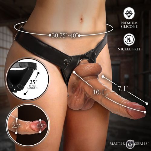 master_series_-_dildo_with_harness_-_229_cm