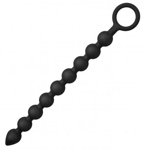 Neuf perles anales avec un bulbe en silicone Pathicus