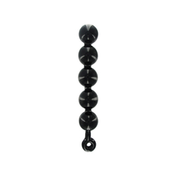 Black Baller Anal Beads - XXL Black Baller Anal Beads - XXL