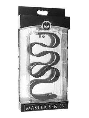 Master Series - Siliconen Halsband - 'Slut'