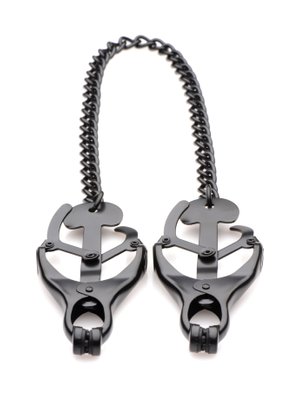 Master Series - Monarch Noir Nipple Vice