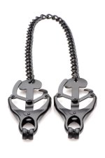 Master Series - Monarch Noir Nipple Vice