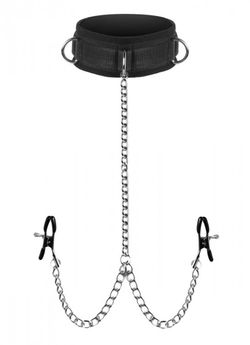 Submission Halsband Met Tepelklemmen
