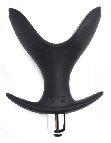 ass anchor flared anal plug Plug Anal De Borracha Maciça 11 X 2,5Cm main image 0