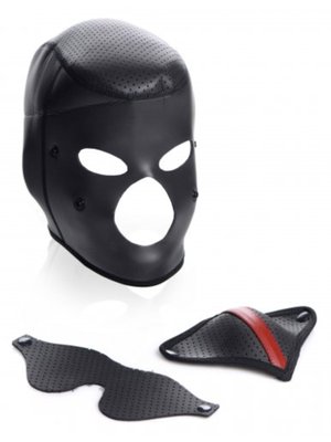 Scorpion Hood Met Afneembare Blinddoek En Mondmasker