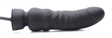 dildo zum aufblasen Aufblasbarer Saugnapf-Dildo mit Spritzfunktion Calvin main image 1