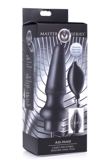 Ass-Pand Large Inflatable Silicone Anal Plug - EasyToys