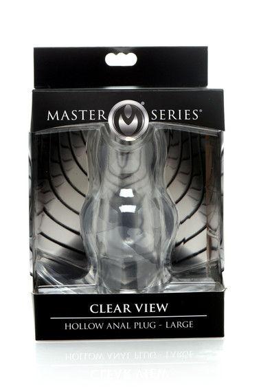 transparent anal plug Huge Glass Anal Toy – Love Plugs main image 0