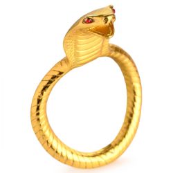 Anillo para el pene dorado Cobra King