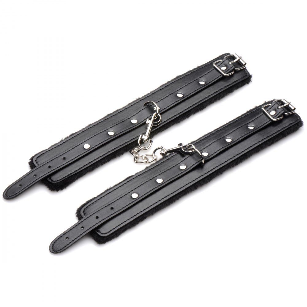 Hook Up 10-delige Pluche Bondage Set - Zwart foto 10