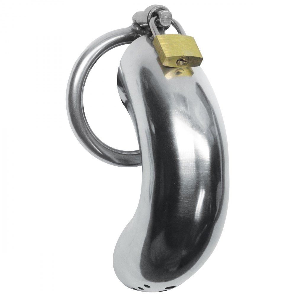 Jaula para pene de acero inoxidable con 3 anillos EasyToys