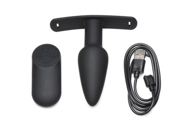 Bum-Tastic Vibrating Anal Plug with Harness & Remote Control - EasyToys Bum-Tastic Vibrating Anal Plug with Harness & Remote Control - EasyToys