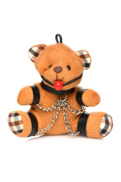  Gagged Teddy Bear Keychain 