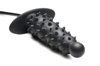 Master Series - Gerippter aufblasbarer Analdildo - Schwarz - EasyToys