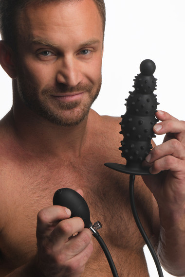 aufblasbarer analdildo Intense Plug« – Prostatavibrator mit Fernbedienung