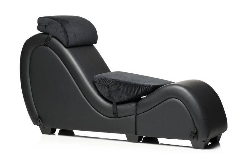 Kinky Seks Lounge met Kussens - Zwart foto 2