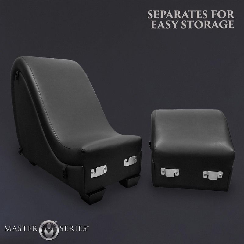 Kinky Seks Lounge met Kussens - Zwart foto 9
