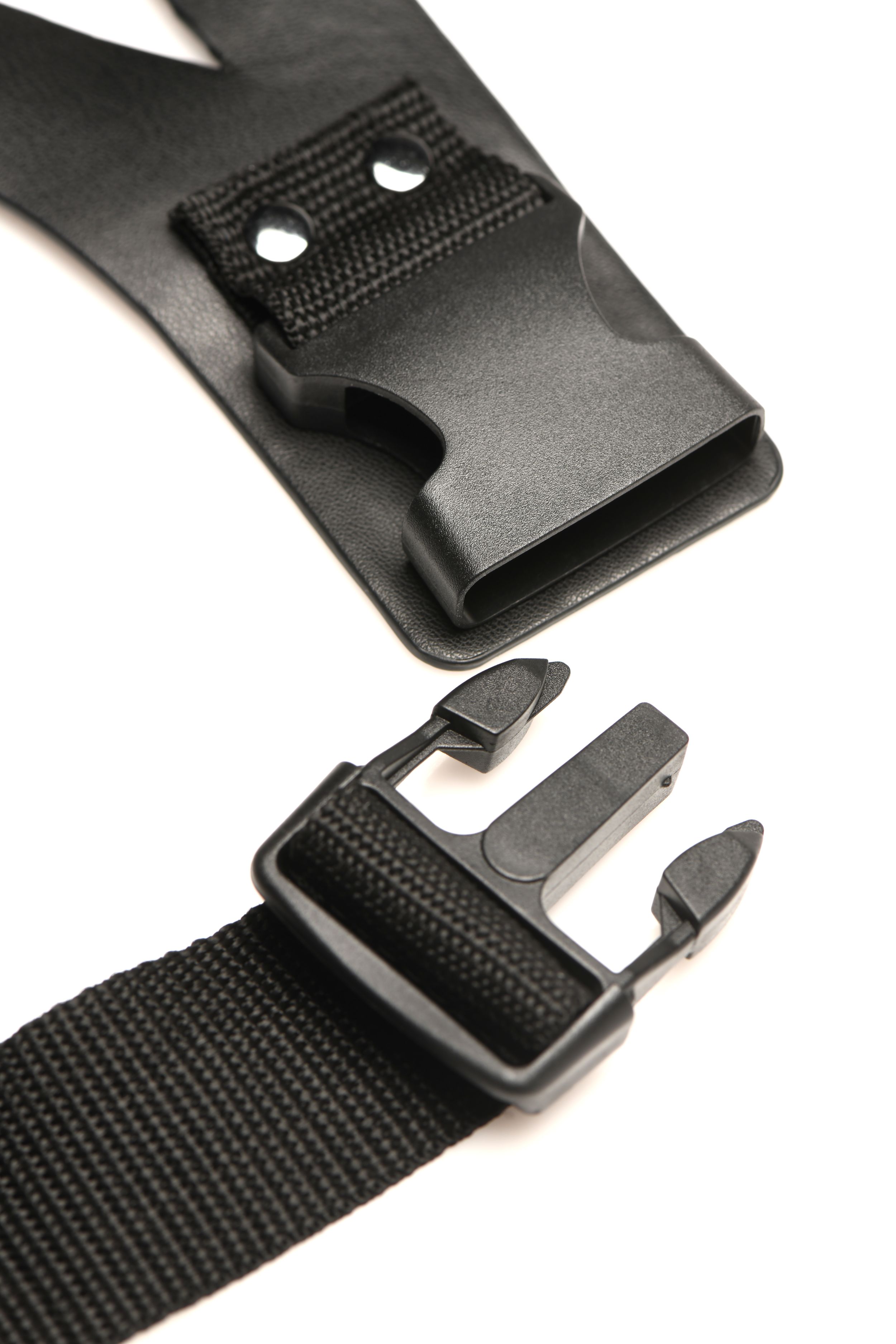 XR Brands - Thunder Strap Wand Dij Harnas - Zwart foto 5