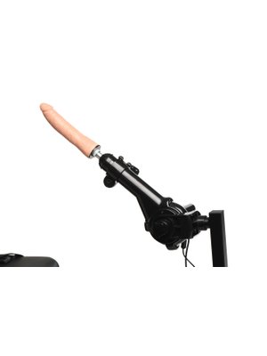 XR Brands - Obedience Bench Met Seksmachine - Zwart