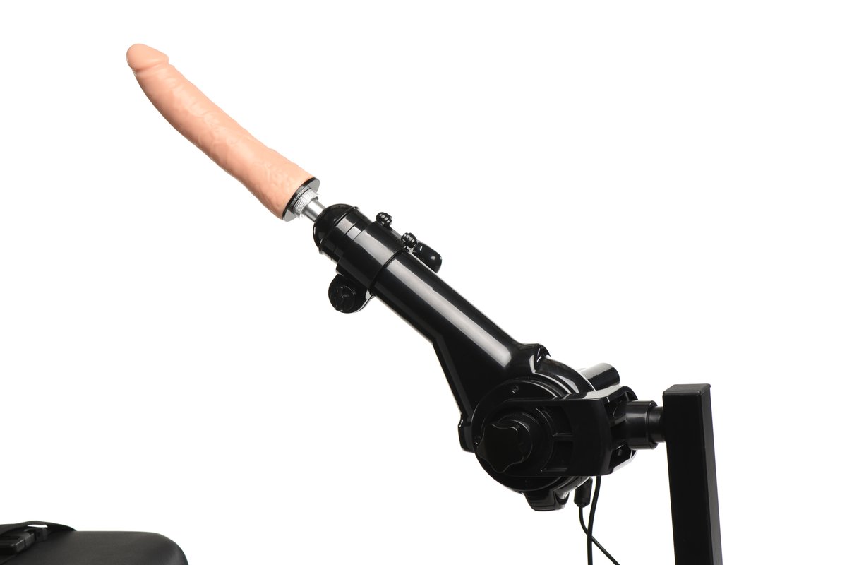 XR Brands - Obedience Bench Met Seksmachine - Zwart