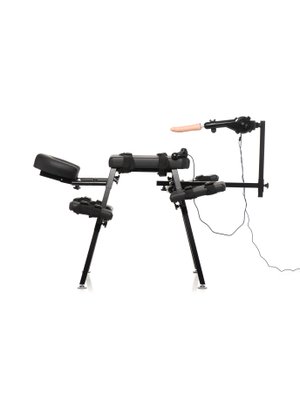 XR Brands - Obedience Bench Met Seksmachine - Zwart