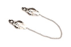 XR Brands - Clover Nipple Clamps - Silver