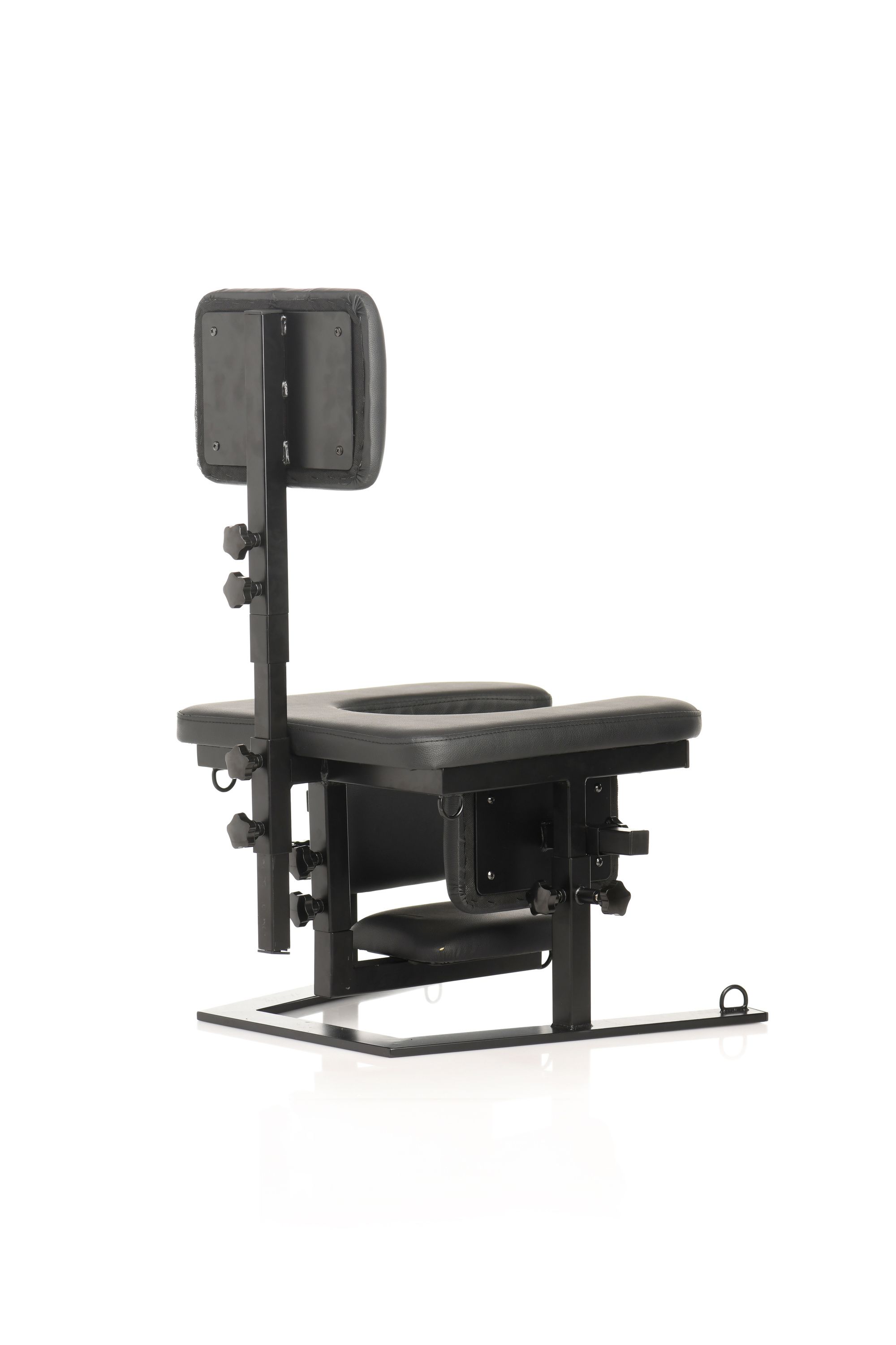 XR Brands - Pleasure Throne Orale Seks Stoel - Zwart foto 3