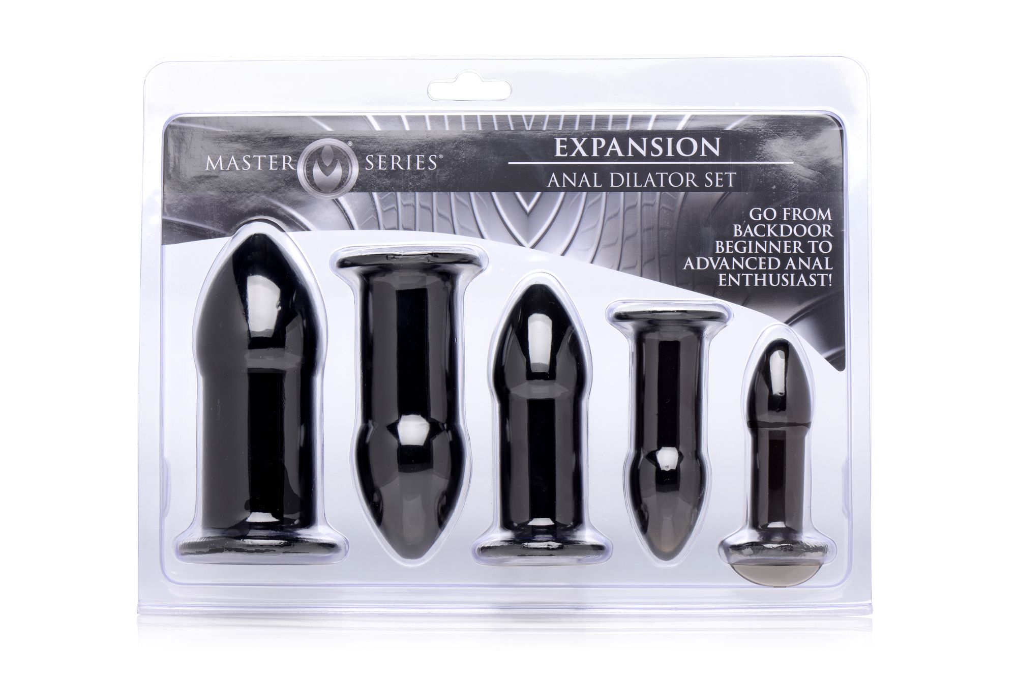 XR Brands - Expansion Anale Dilator Set - Zwart - Afbeelding 10