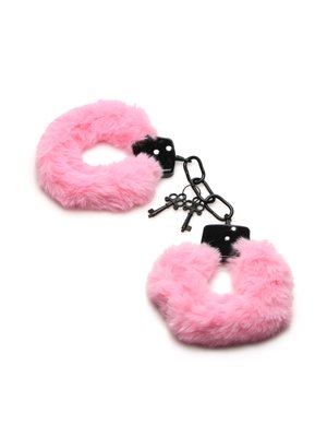 XR Brands - Cuffed in Fur Handboeien - Roze