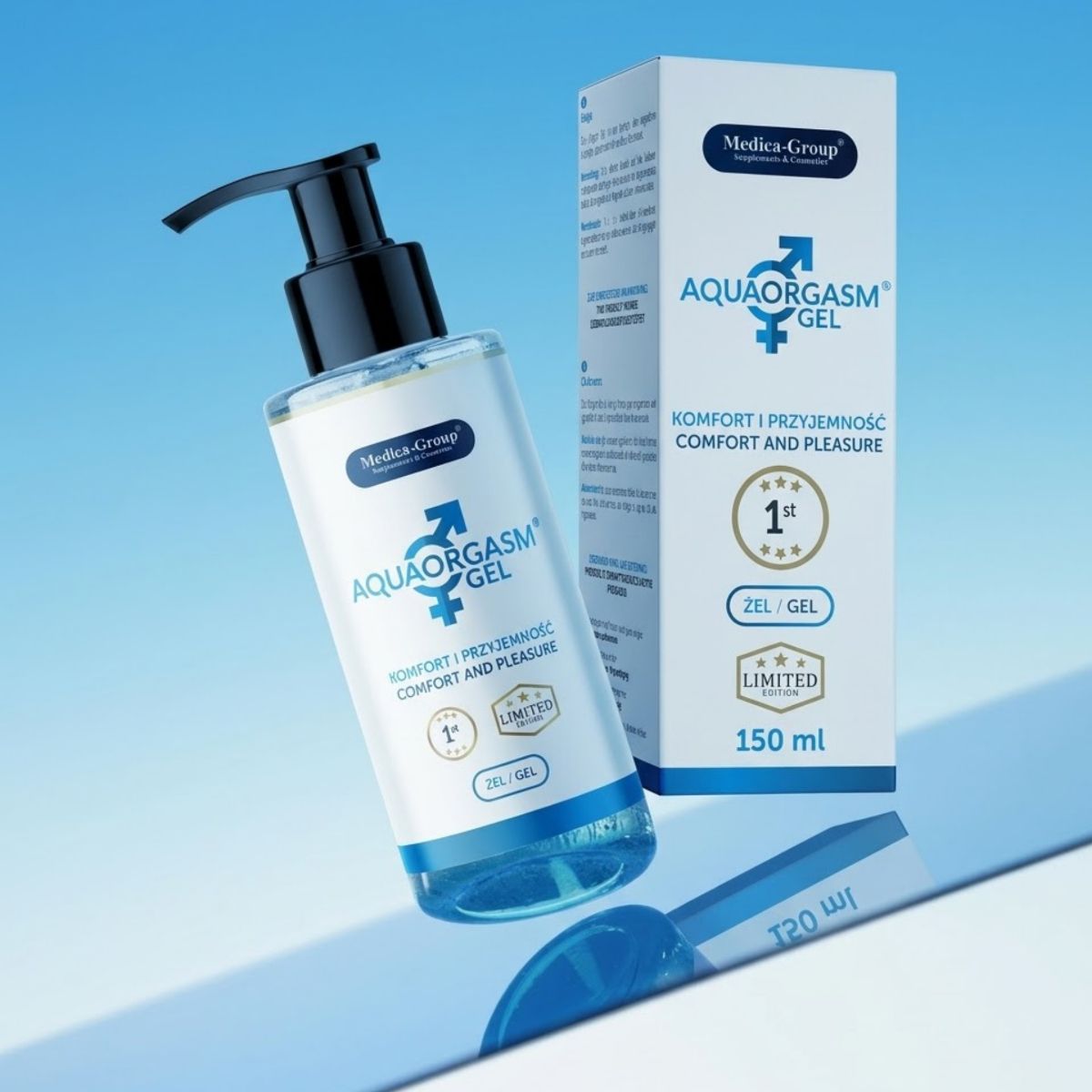 Medica-Group - Aqua Orgasm Gel Intimate Gel - 150 ml foto 4