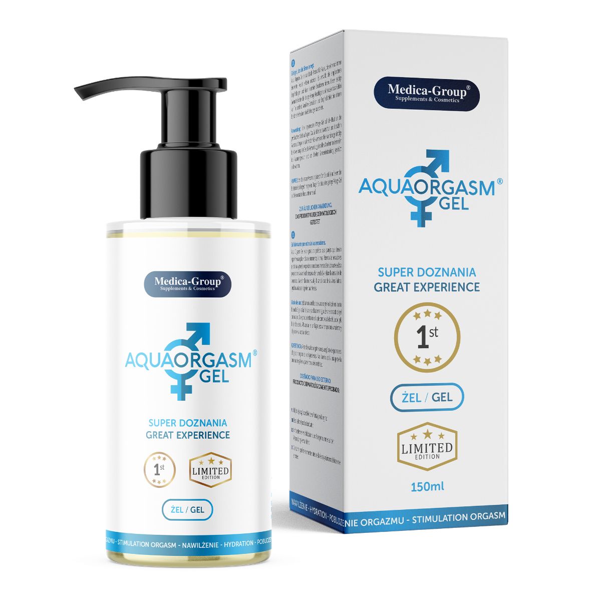 Medica-Group - Aqua Orgasm Gel Intimate Gel - 150 ml