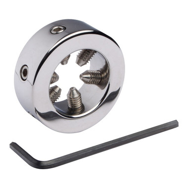 Penisring aus Metall mit Spikes - Beate Uhse