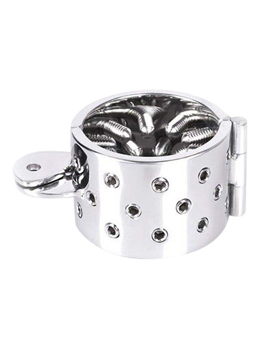 Penisring aus Metall mit verstellbaren Spikes - EasyToys