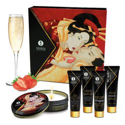 5-delig Wellness Pakket Sparkling Strawberry Wine-divers, One size