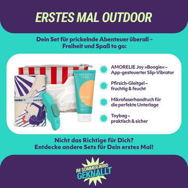AMORELIE Erstes Mal Outdoor-Set - AMORELIE AMORELIE Erstes Mal Outdoor-Set - AMORELIE