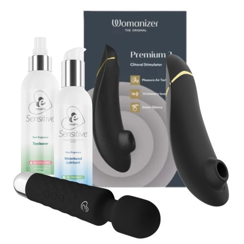 Pack stimulation clitoridienne - Womanizer Premium - Édition luxe
